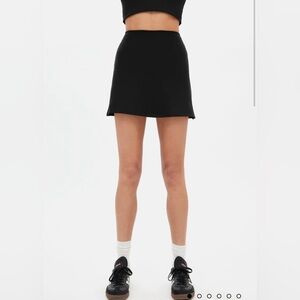 Girlfriend Collective Black Sport Skort
